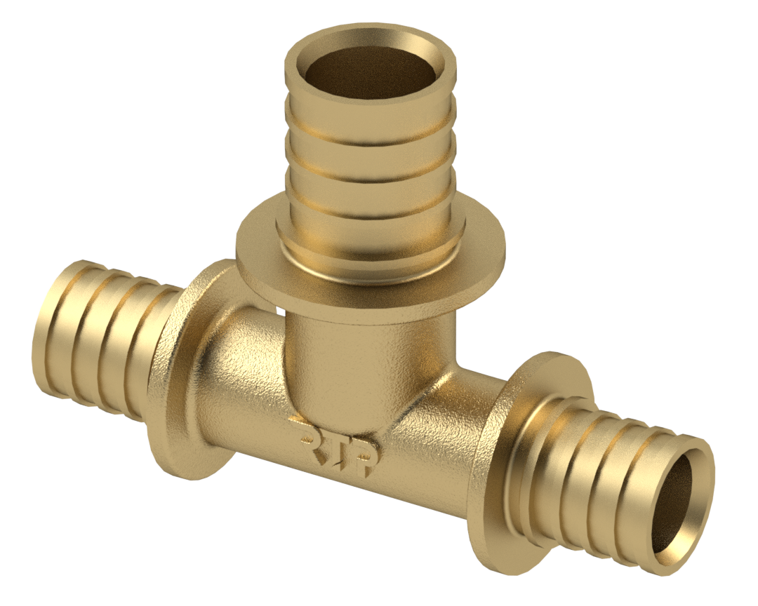 Тройник аксиальный